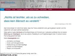 Sites similar to textfreundin.de