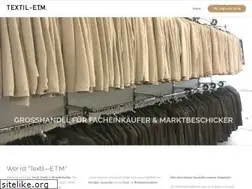 Sites similar to textil-etm.de