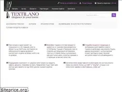 Sites similar to textilano.com