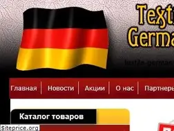 Sites similar to textile-germany.com.ua