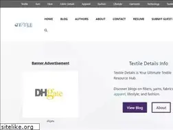 Sites similar to textiledetails.com