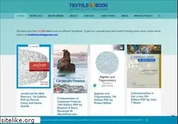 Sites similar to textileebook.com