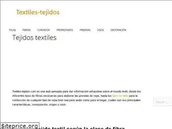 Sites similar to textiles-tejidos.net