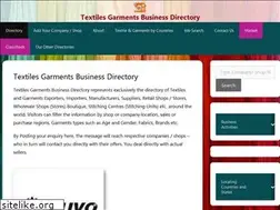 Sites similar to textilesgarmentsbusinessdirectory.com