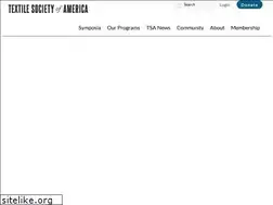 Sites similar to textilesocietyofamerica.org