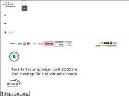 Sites similar to textiletraumpreise.de