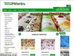 Sites similar to textilmeteraru.hu