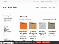 Sites similar to textilwebaruhaz.hu
