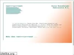 Sites similar to textisnext.de