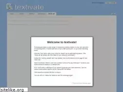 Sites similar to textivate.com
