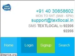 Sites similar to textlocal.in
