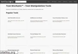Sites similar to textmechanic.co