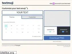 Sites similar to textmoji.app