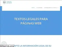 Sites similar to textos-legales.edgartamarit.com