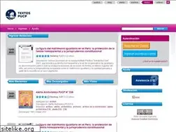 Sites similar to textos.pucp.edu.pe