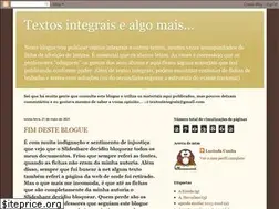 Sites similar to textosintegrais.blogspot.com
