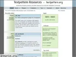 Sites similar to textpattern.org