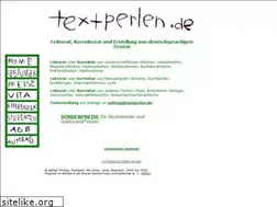 Sites similar to textperlen.de