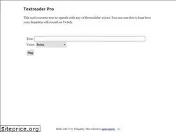 Sites similar to textreader.pro