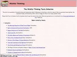 Sites similar to texts.wishful-thinking.org.uk