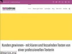 Sites similar to textschoepfung.de