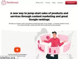 Sites similar to textscout.io