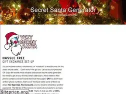 Sites similar to textsecretsanta.com