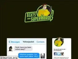 Sites similar to textsfromsuperheroes.com