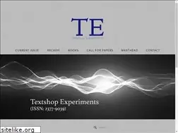 Sites similar to textshopexperiments.org