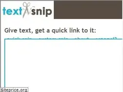Sites similar to textsnip.com