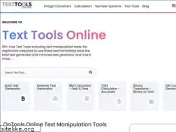 Sites similar to texttoolsonline.com