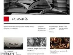 Sites similar to textualites.wordpress.com