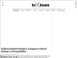 Sites similar to textumdergi.net