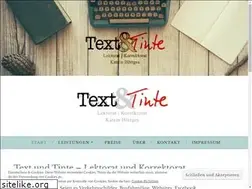 Sites similar to textundtinte.com