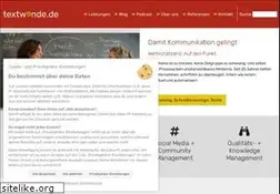 Sites similar to textwende.de