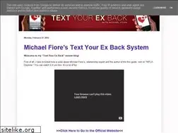 Sites similar to textyourex-back.blogspot.com