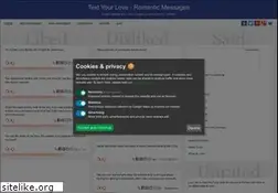 Sites similar to textyourlove.com