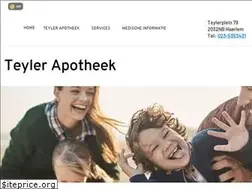 Sites similar to teylerapotheek.nl