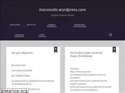 Sites similar to tezcansite.wordpress.com