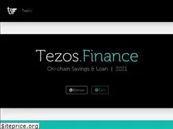 Sites similar to tezos.finance