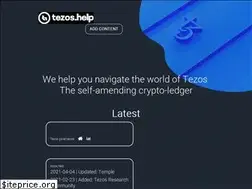 Sites similar to tezos.help