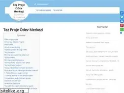Sites similar to tezprojeodevmerkezi.com