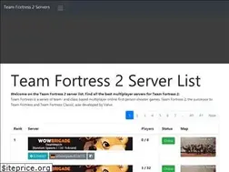 Sites similar to tf2-servers.com