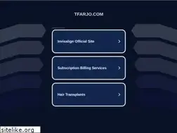 Sites similar to tfarjo.com