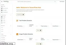 Sites similar to tfhub.dev