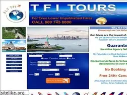Sites similar to tfitours.com
