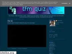 Sites similar to tfmquiz.blogspot.com