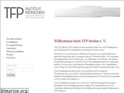 Sites similar to tfp-institut-muenchen.de