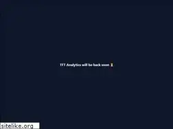 Sites similar to tftanalytics.gg