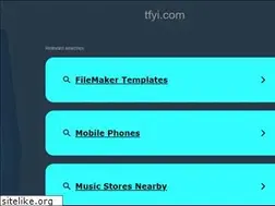 Sites similar to tfyi.com